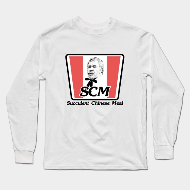 Succulent Chinese Meal - Democracy Manifest KFC style Long Sleeve T-Shirt by Simontology